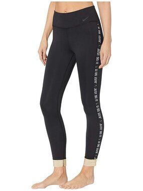 Nike One Icon Clash Glam Dunk Cuff 7/8 Training Leggings (style code BV5366) M